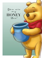 Valentijnskaart Winnie the Pooh